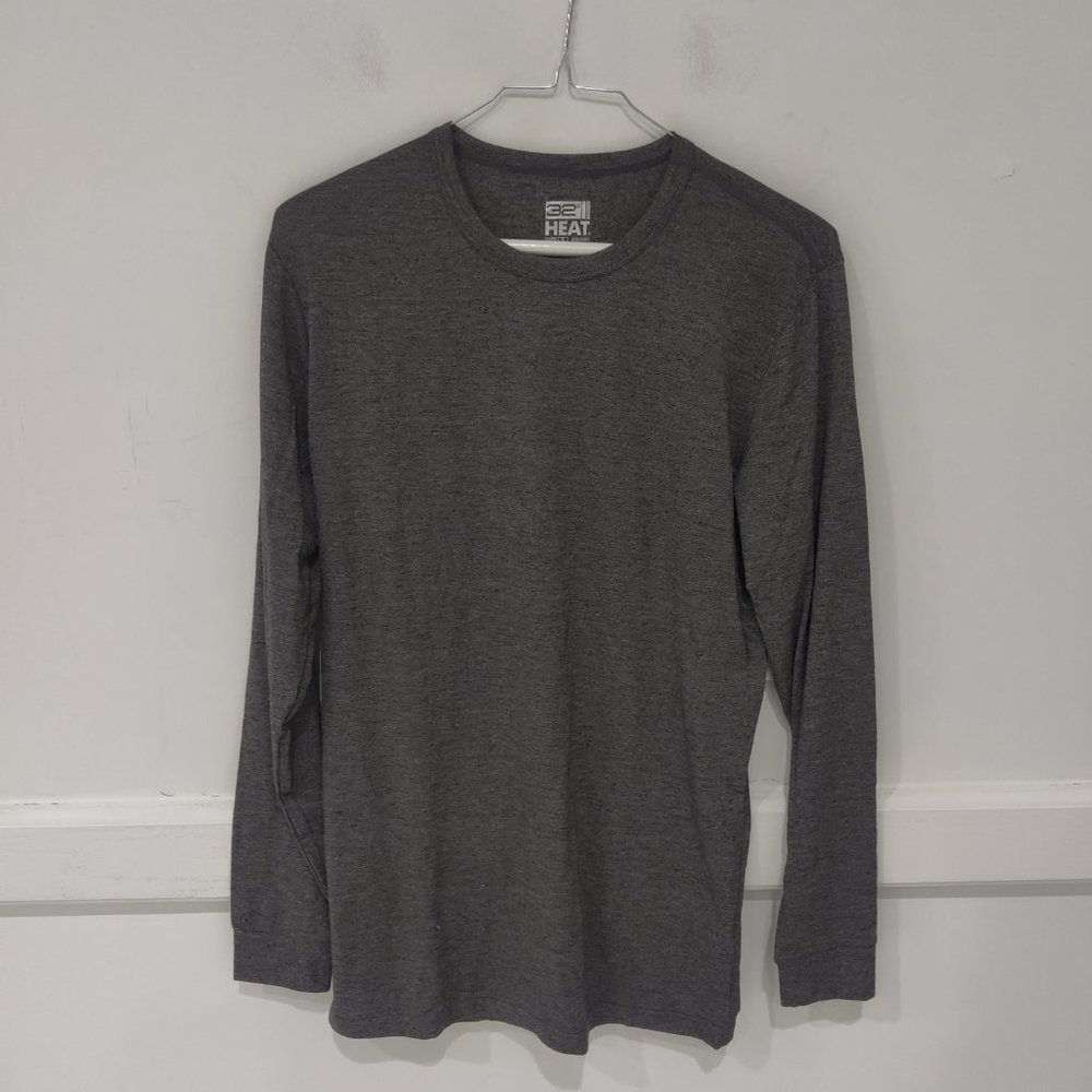 NWoT 32 Degrees Heat Men's Long Sleeve Thermal Base Layer Top Size S $45 2D233